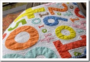 ikea numbers quilt