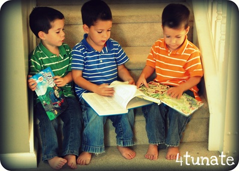 kids reading bible