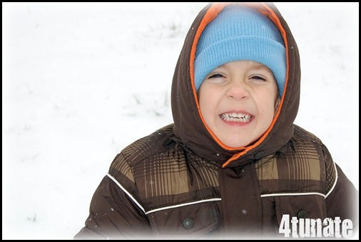 playing out in the snow