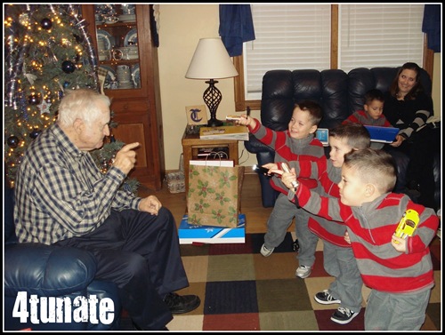 great grandpa at christmas