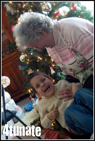 memories with grandma at christmas