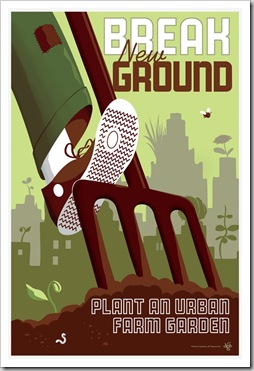 etsy gardening poster