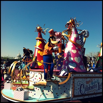 walt disney world magic kingdom parade celebrate