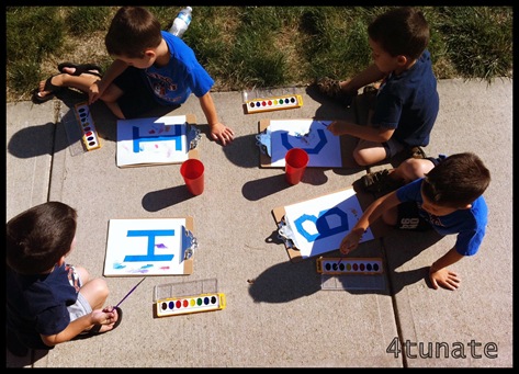 art activities for letter recognition