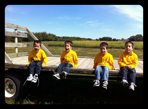 indiana fall hayride with kids