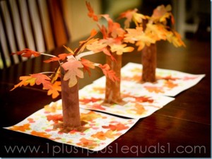 fall tree 3 dimensional project fall crafts for kids