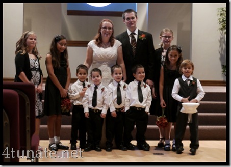 preparing children for being in a wedding