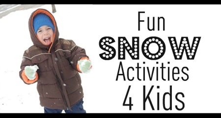 Fun Snow Activities for Kids