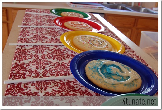 lollipop cookies for birthday party