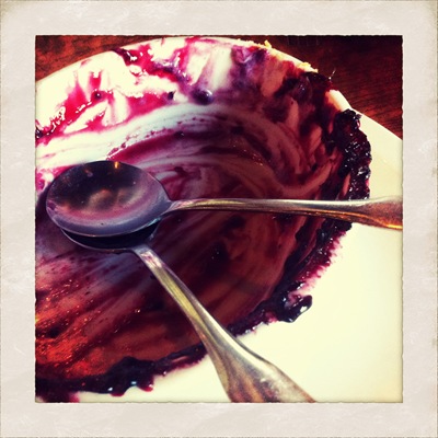 blackberry cobbler at cracker barrel