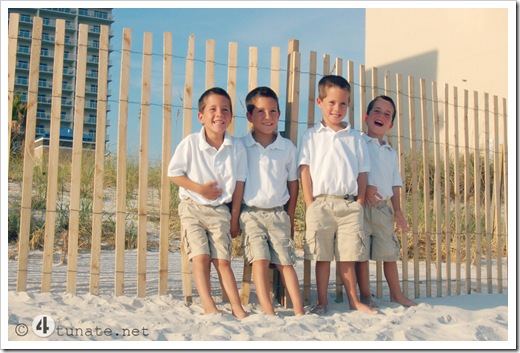 how to get a good beach family portrait