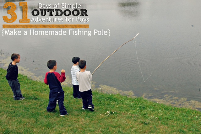 Simple Outdoor Adventures for Boys {Day