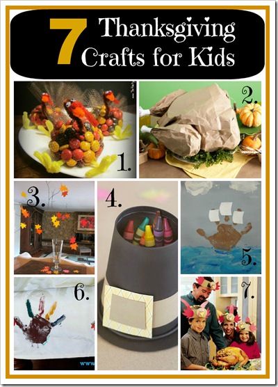 7 Thanksgiving Crafts for Kids