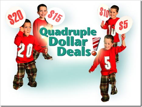 quadruple dollar deals