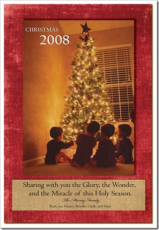 2008 Christmas Card
