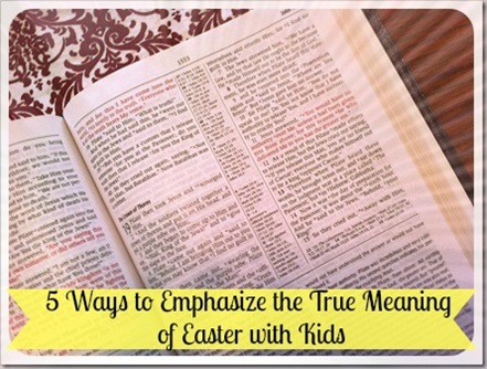 scripture passages for easter with kids