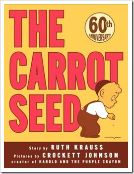 the carrot seed - ruth krauss