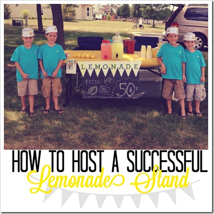 10 Tips for Hosting a Successful Lemonade Stand