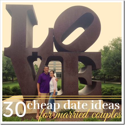 30 cheap date ideas for married couples