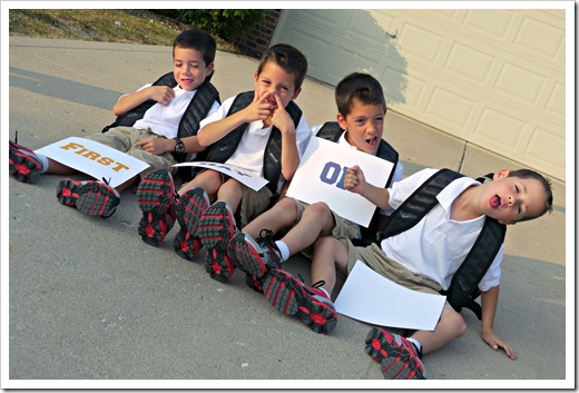 1st day of 1st grade - outtake