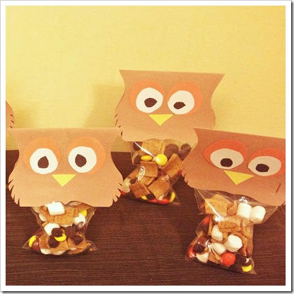 halloween owl treat bags