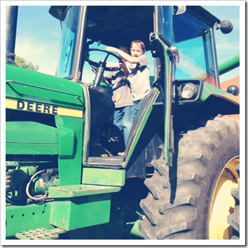 learning to drive a tractor