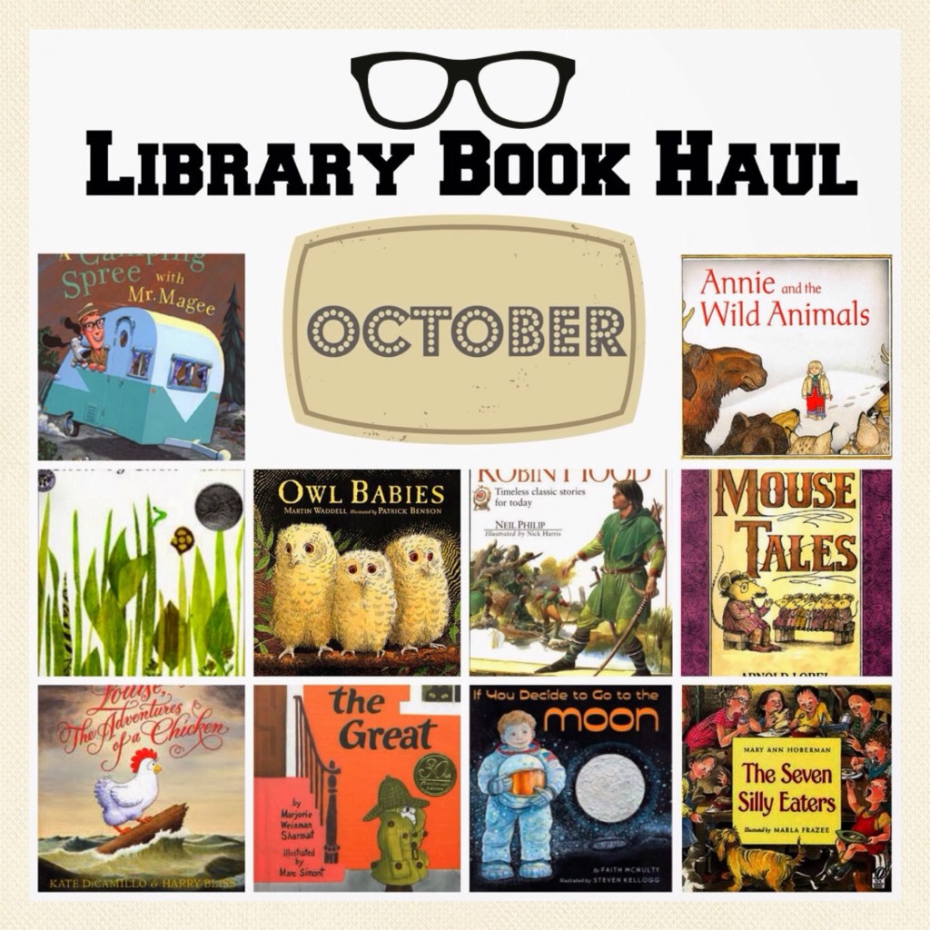 Library Book Haul Favorite CheckOuts from October 4tunate