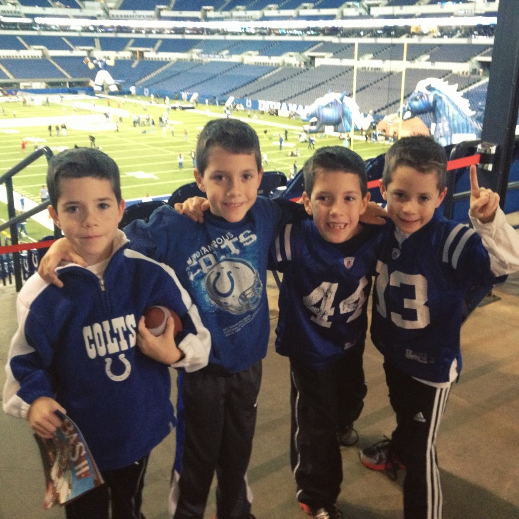 colts bleed blue event lucas oil stadium