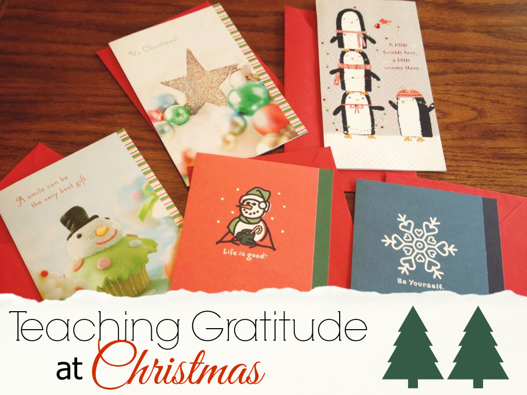 teaching gratitude at christmas hallmark