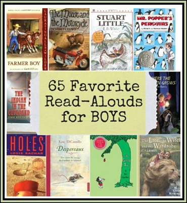 65ReadAloudBooksforBoys